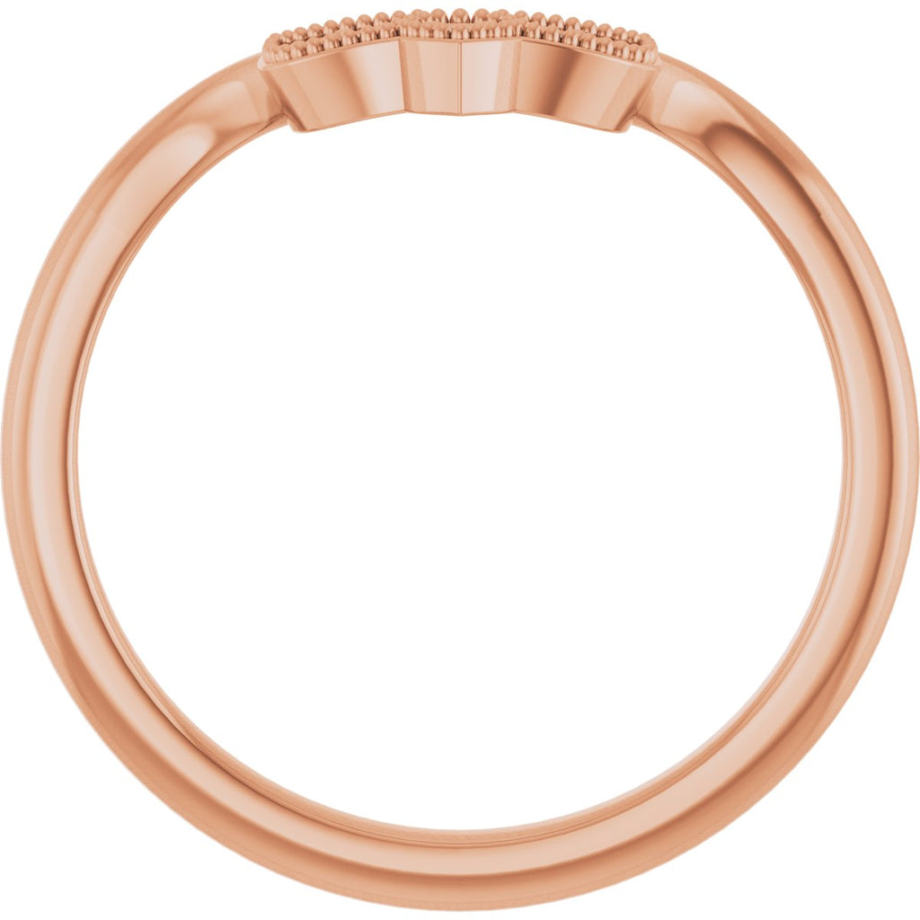 Accented Engagement Ring or Band