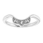 Accented Engagement Ring or Band