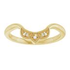 Accented Engagement Ring or Band