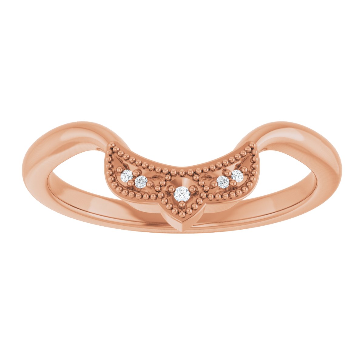 Accented Engagement Ring or Band
