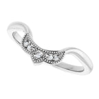Accented Engagement Ring or Band