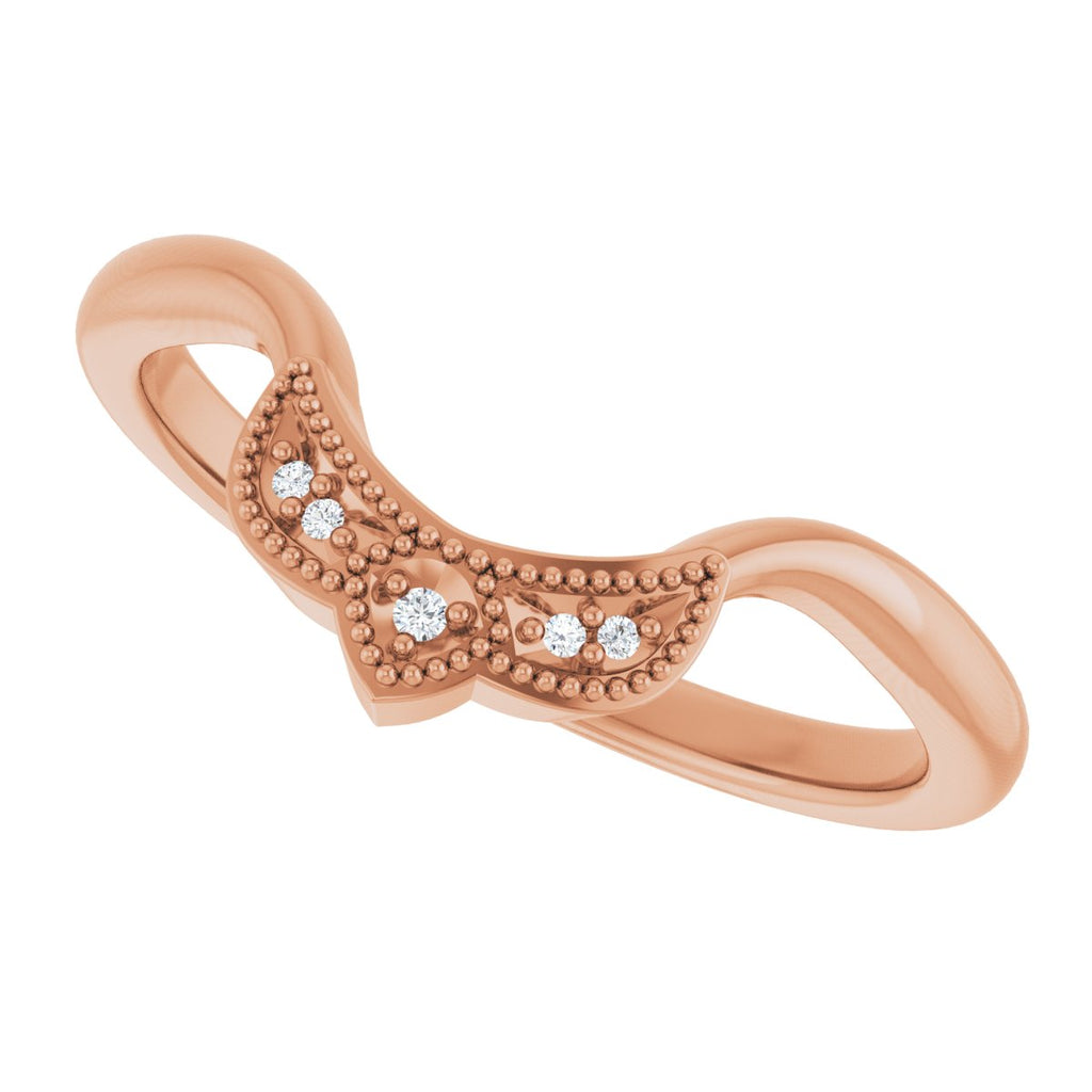 Accented Engagement Ring or Band