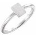 Rectangle Signet Ring