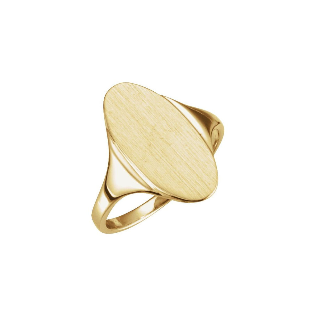 Oval Signet Ring