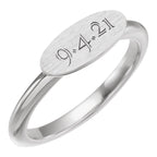 Oval Signet Ring