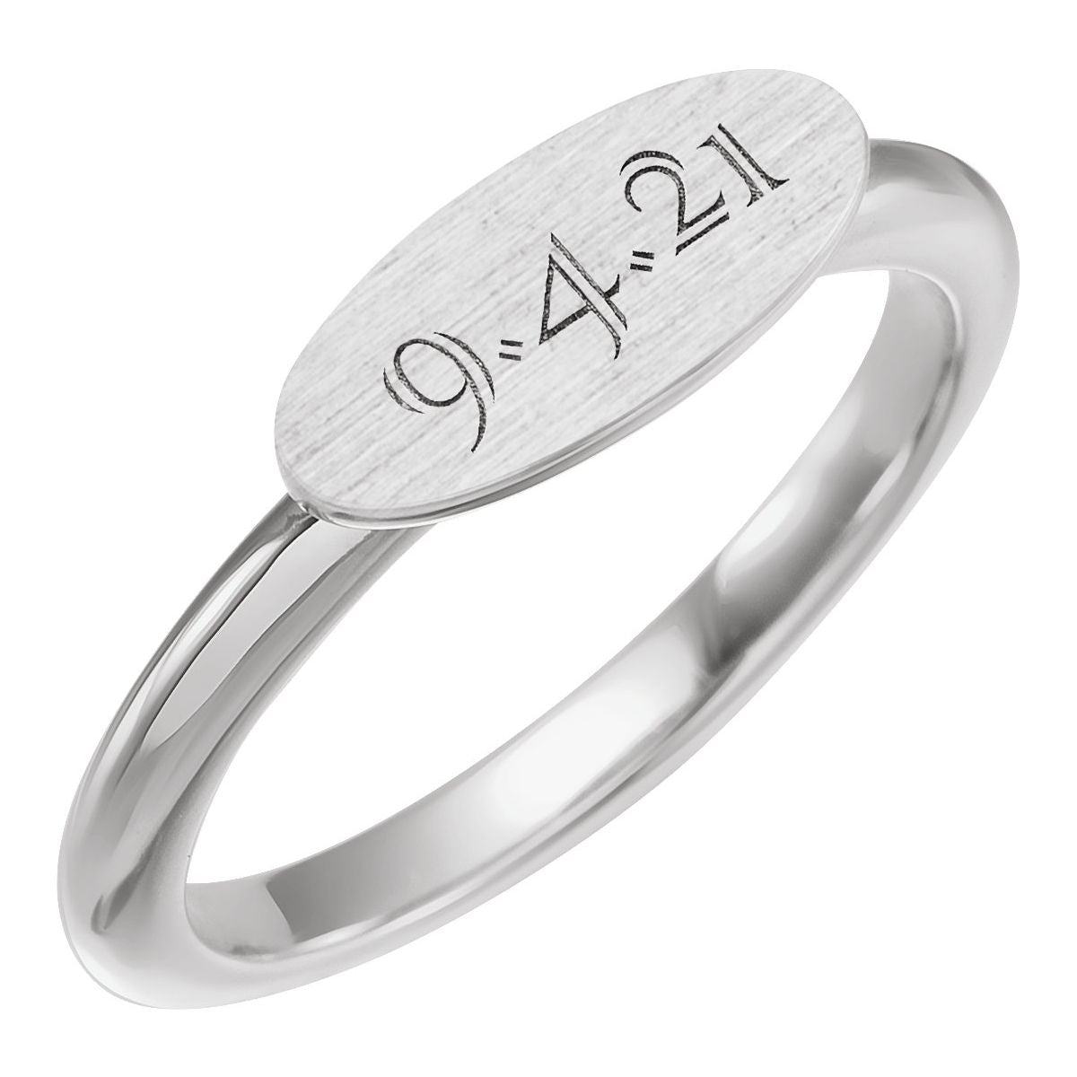 Oval Signet Ring