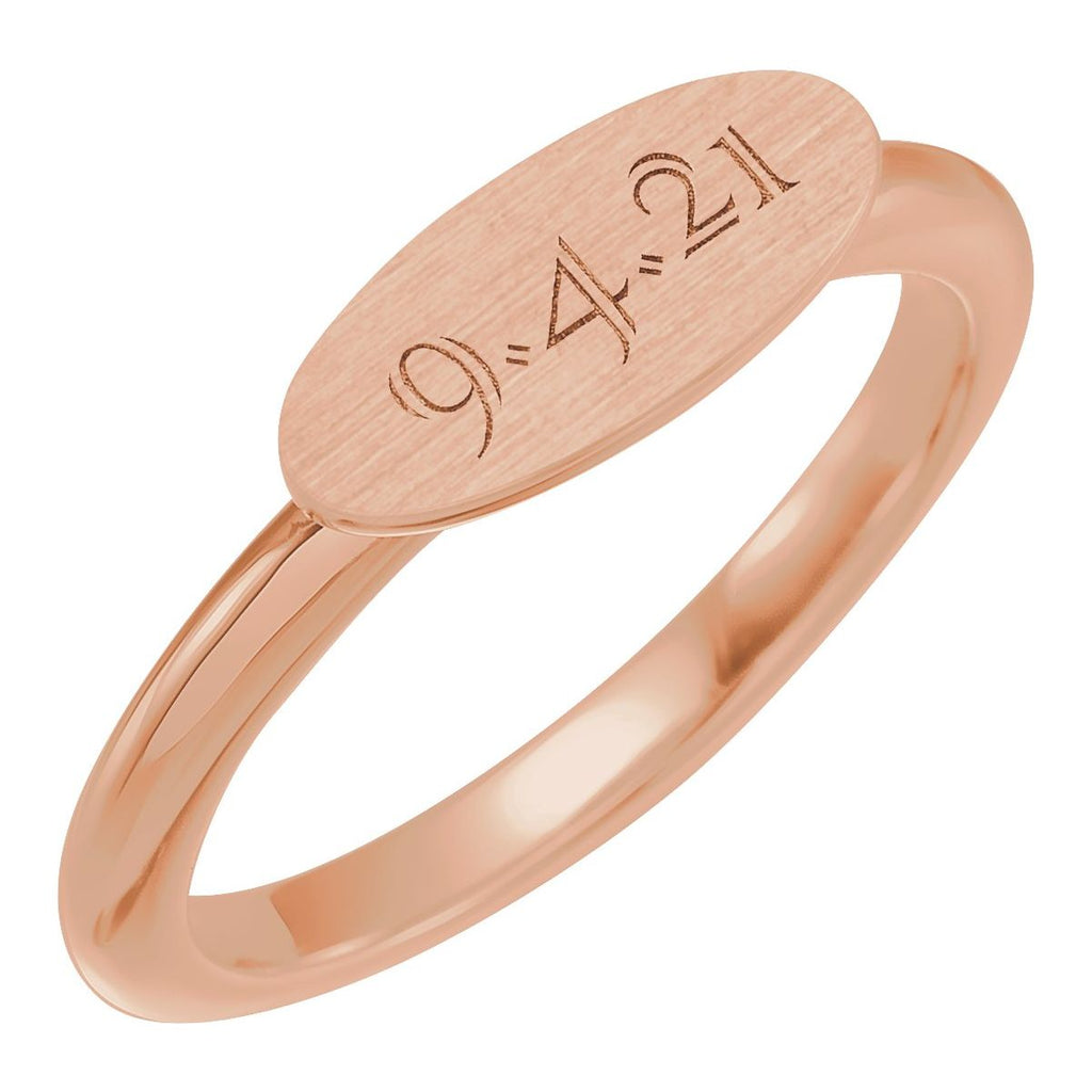 Oval Signet Ring