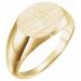Oval Signet Ring