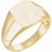 Rectangle Signet Ring