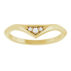 Accented Engagement Ring or Band