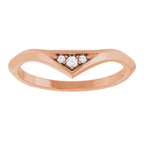 Accented Engagement Ring or Band