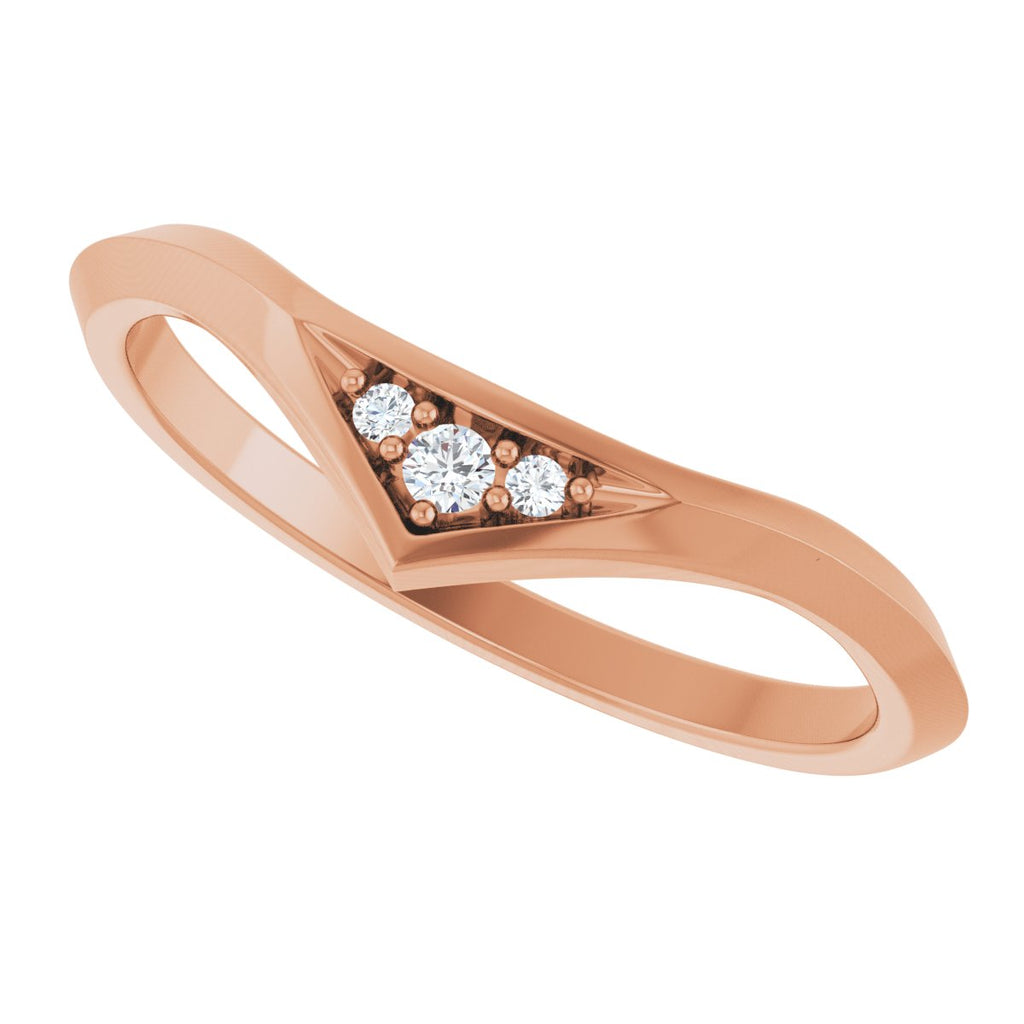 Accented Engagement Ring or Band