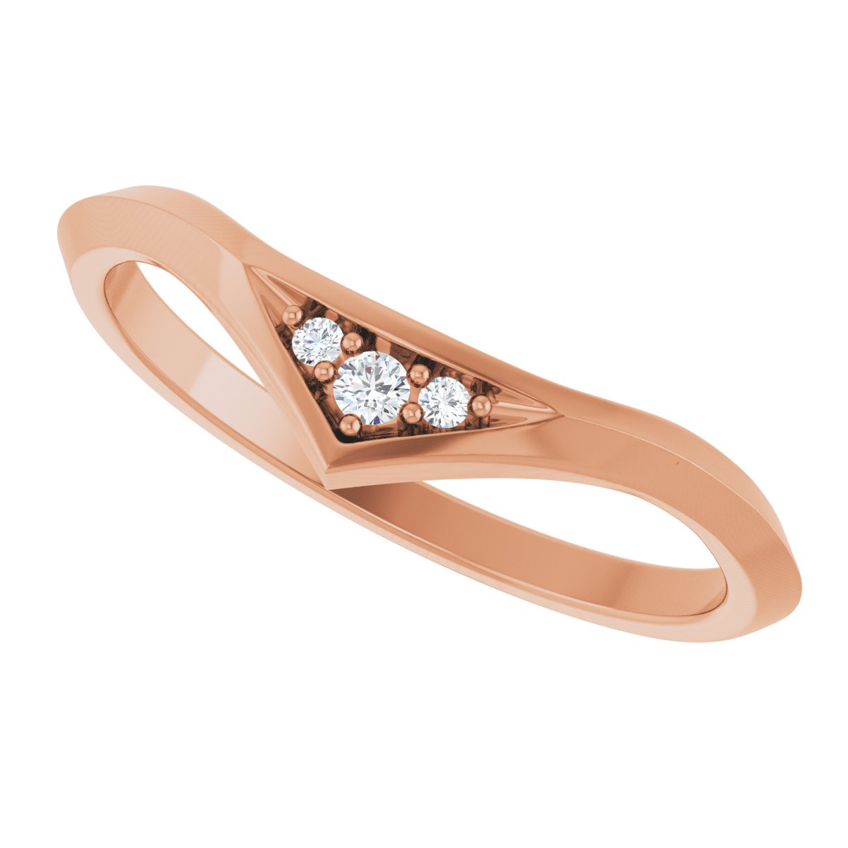 Accented Engagement Ring or Band