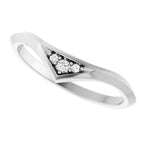 Accented Engagement Ring or Band