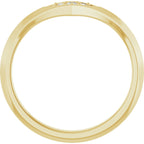 Accented Engagement Ring or Band