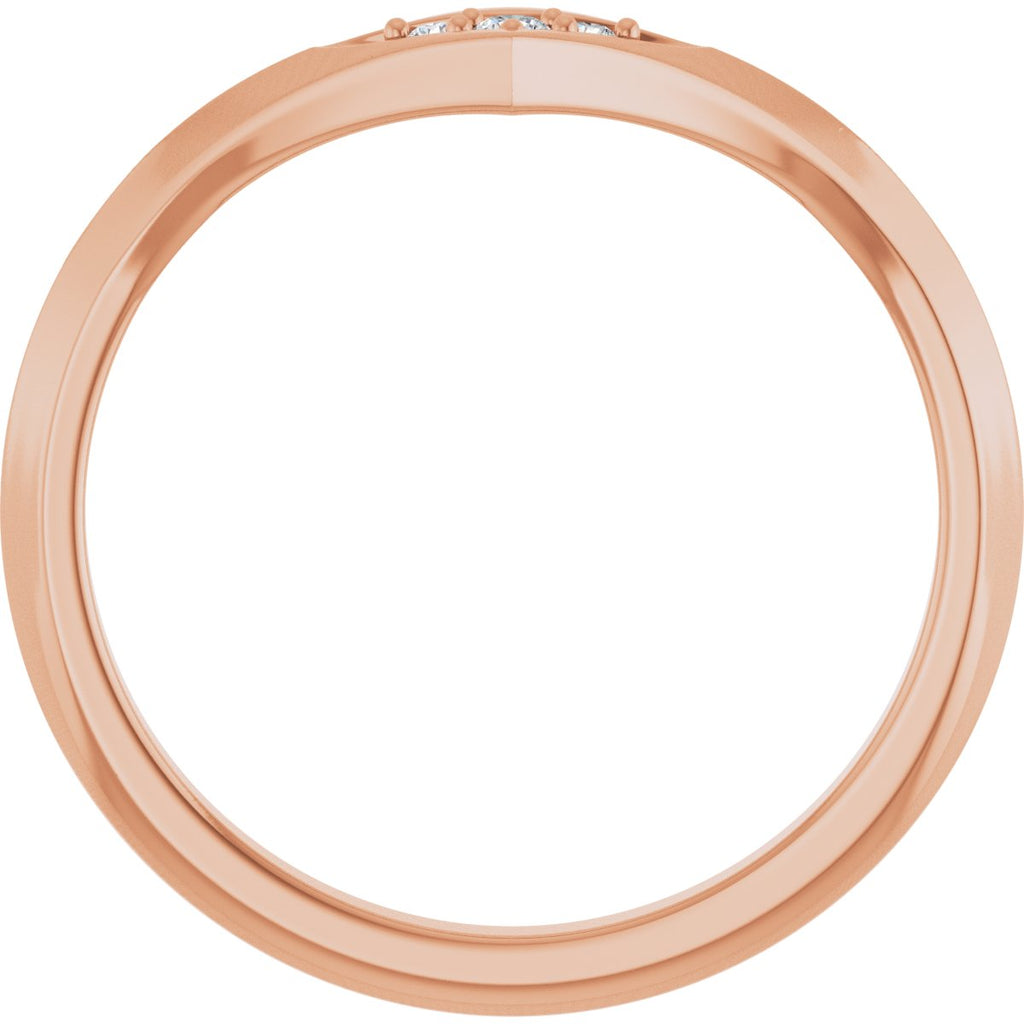 Accented Engagement Ring or Band