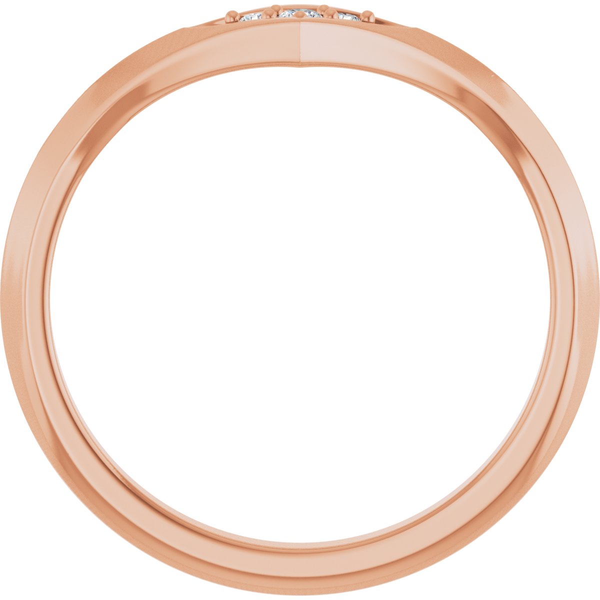 Accented Engagement Ring or Band