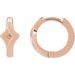 Geometric Huggie Hoop Earrings