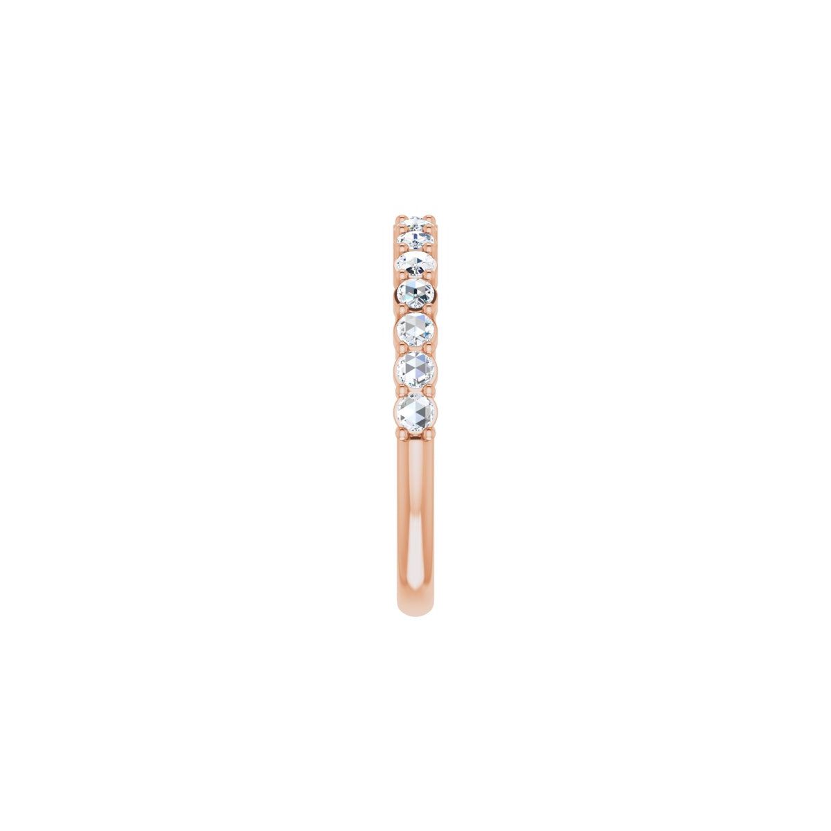 Rose-Cut Peg Shank or Band