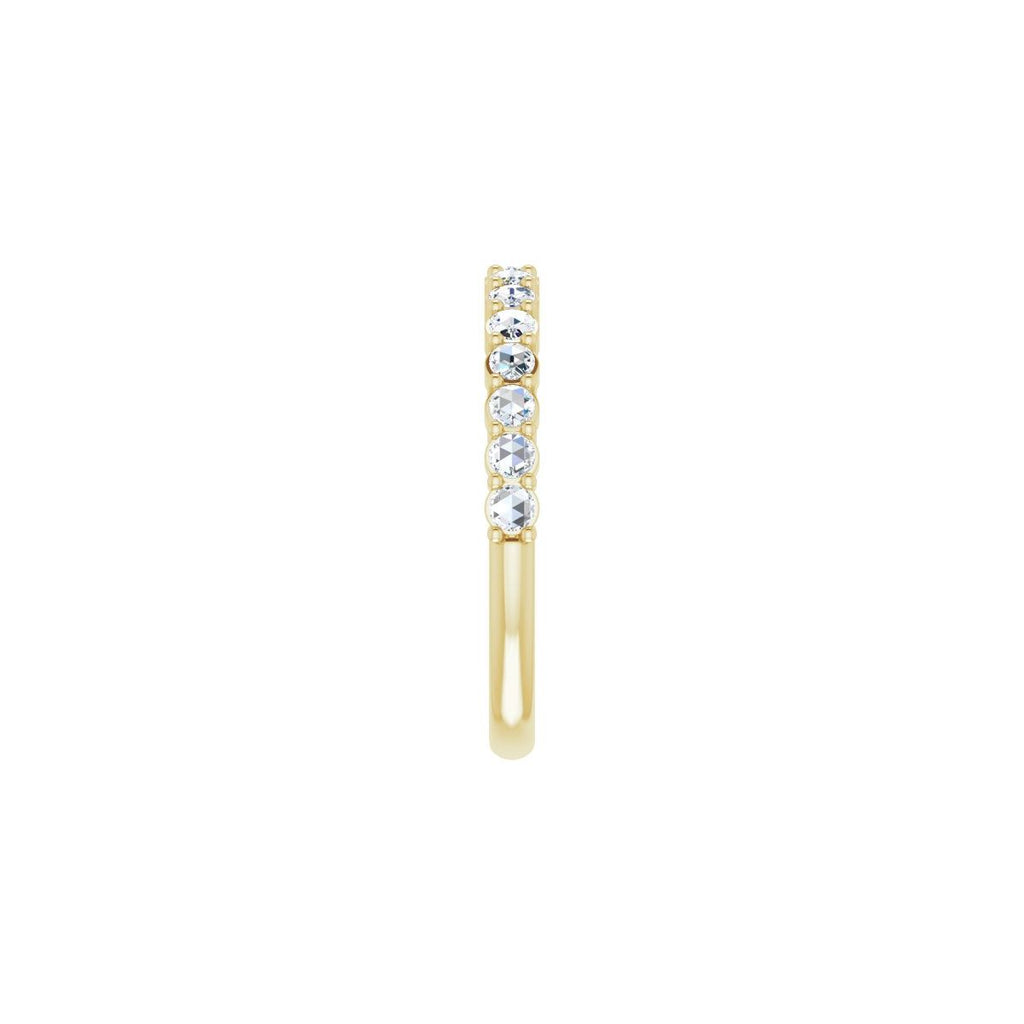 Rose-Cut Peg Shank or Band