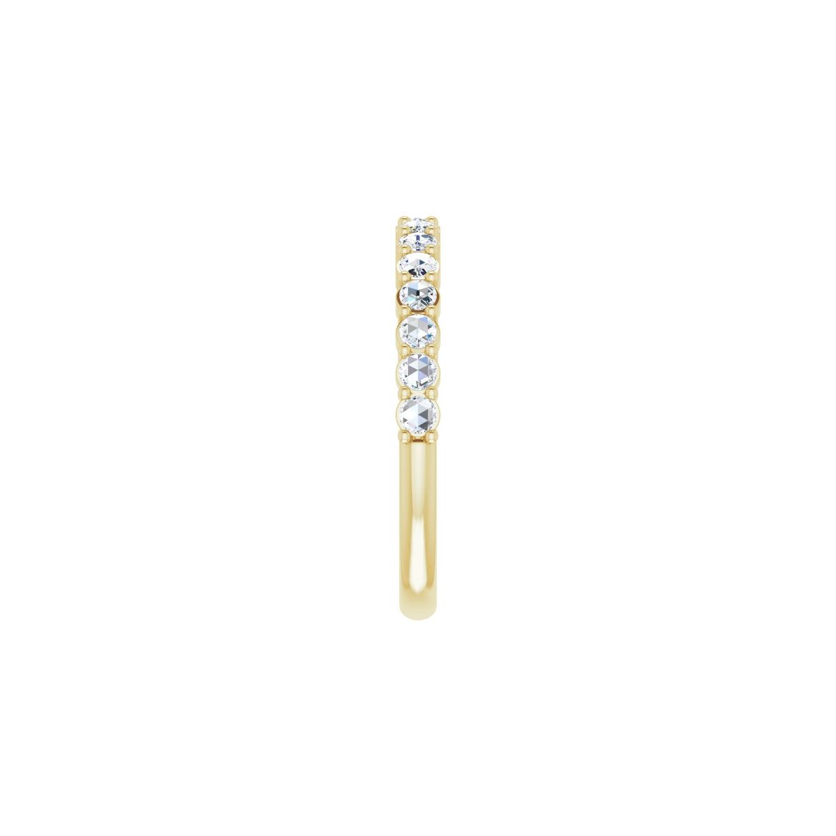 Rose-Cut Peg Shank or Band