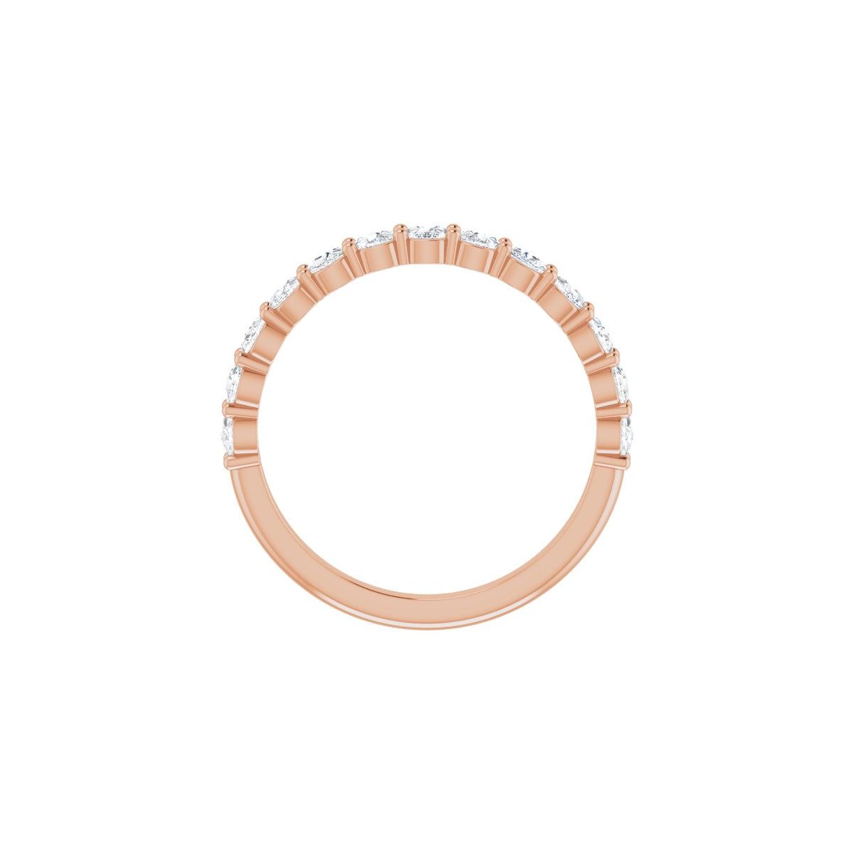 Rose-Cut Peg Shank or Band