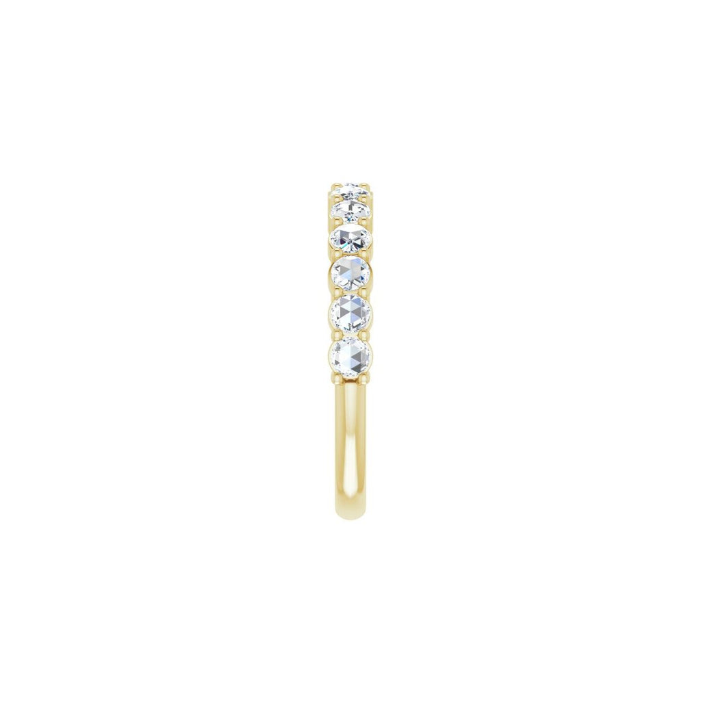 Rose-Cut Peg Shank or Band