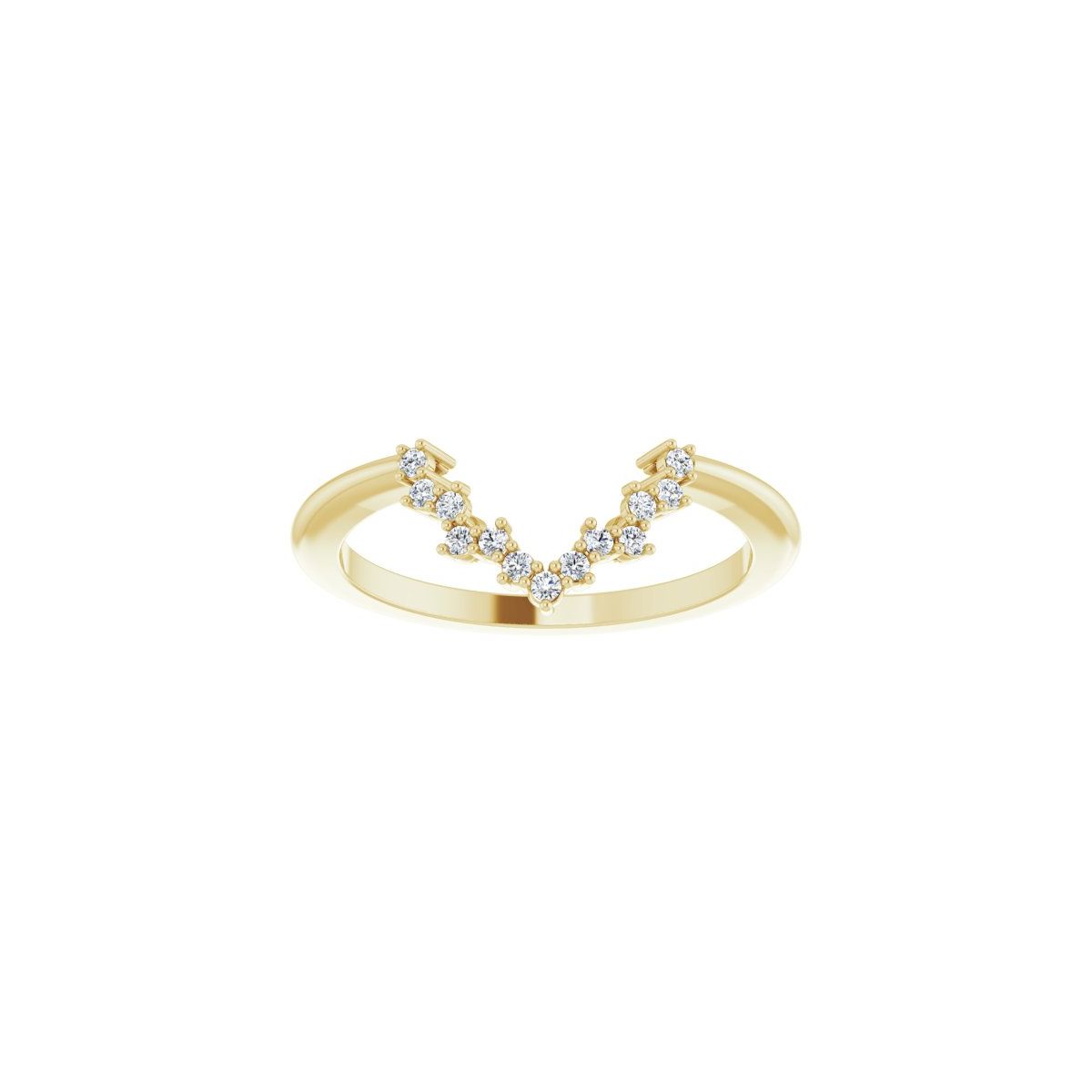 Claw-Prong Halo-Style Engagement Ring or Band