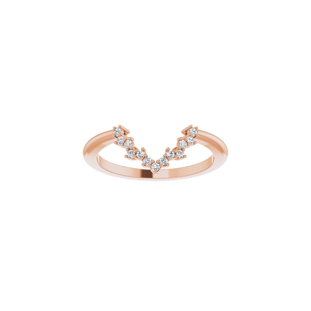 Claw-Prong Halo-Style Engagement Ring or Band