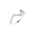 Claw-Prong Halo-Style Engagement Ring or Band