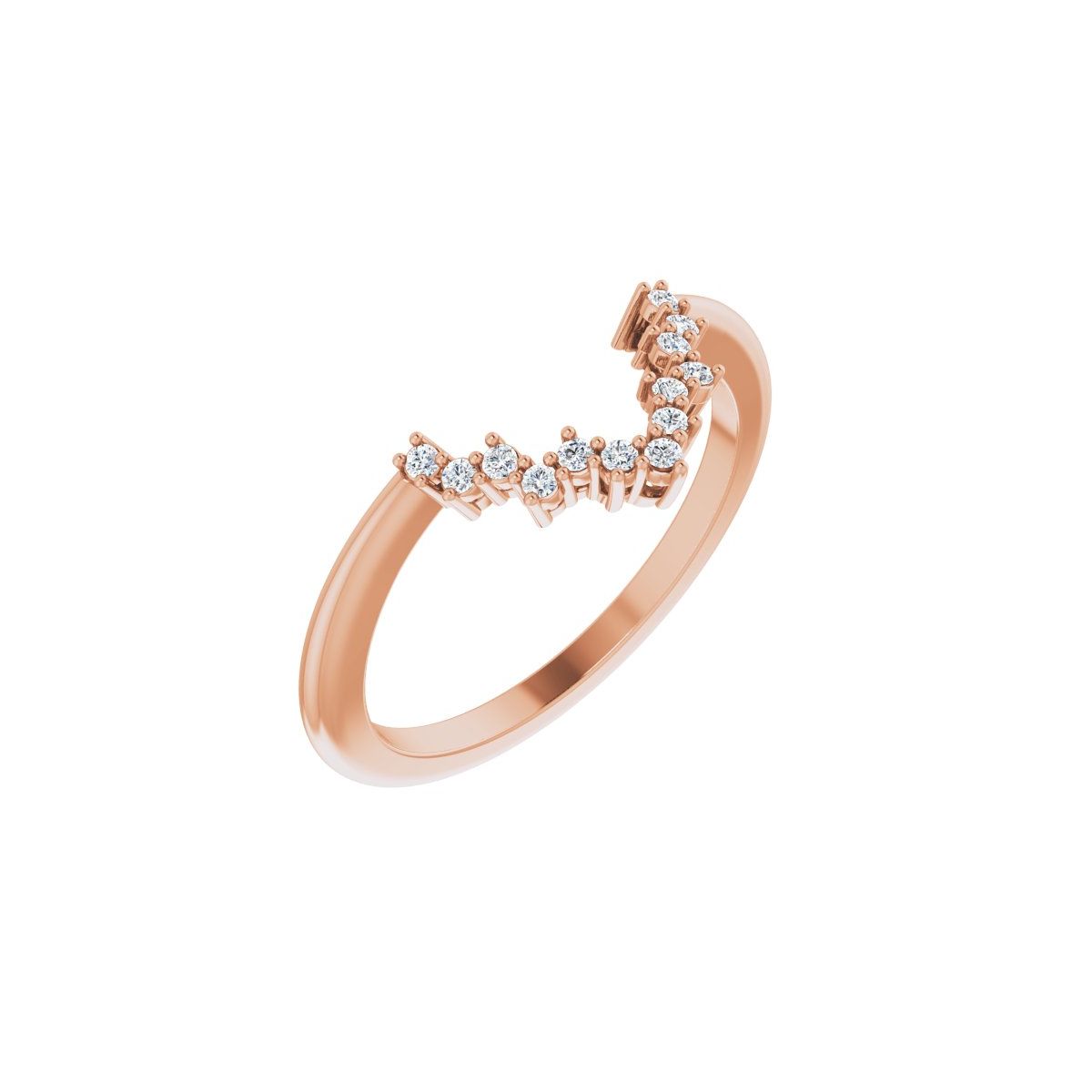 Claw-Prong Halo-Style Engagement Ring or Band