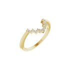 Claw-Prong Halo-Style Engagement Ring or Band