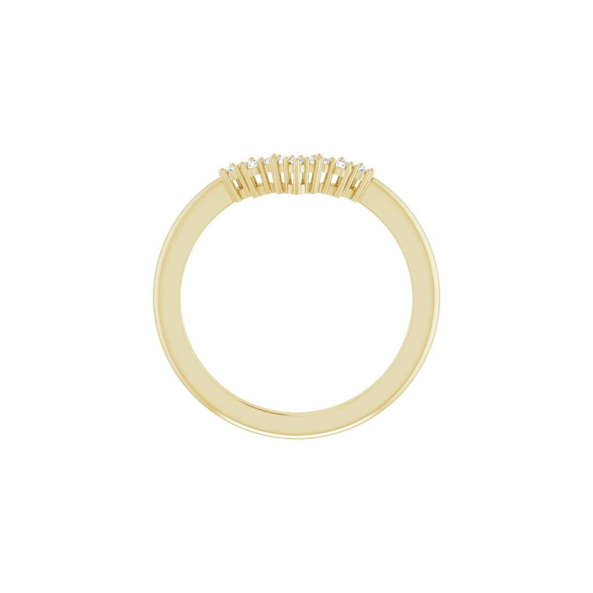 Claw-Prong Halo-Style Engagement Ring or Band
