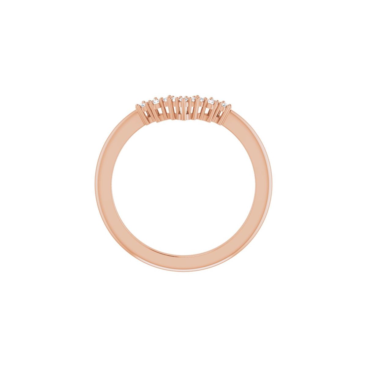 Claw-Prong Halo-Style Engagement Ring or Band