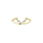 Claw-Prong Halo-Style Engagement Ring or Band