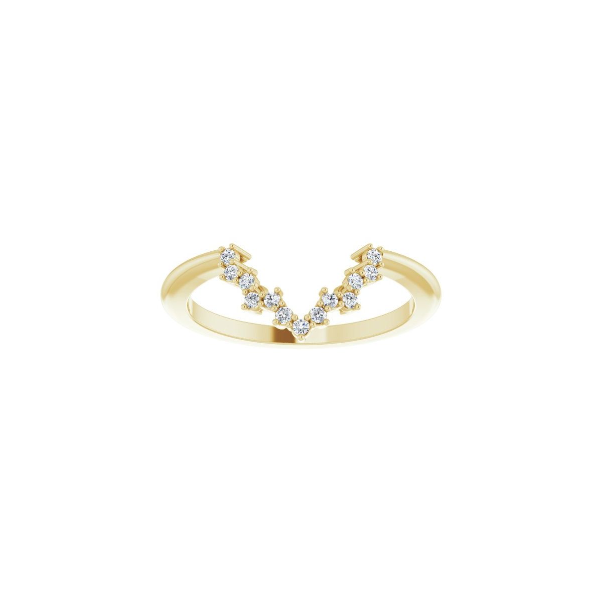 Claw-Prong Halo-Style Engagement Ring or Band