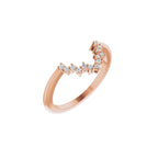 Claw-Prong Halo-Style Engagement Ring or Band