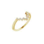 Claw-Prong Halo-Style Engagement Ring or Band