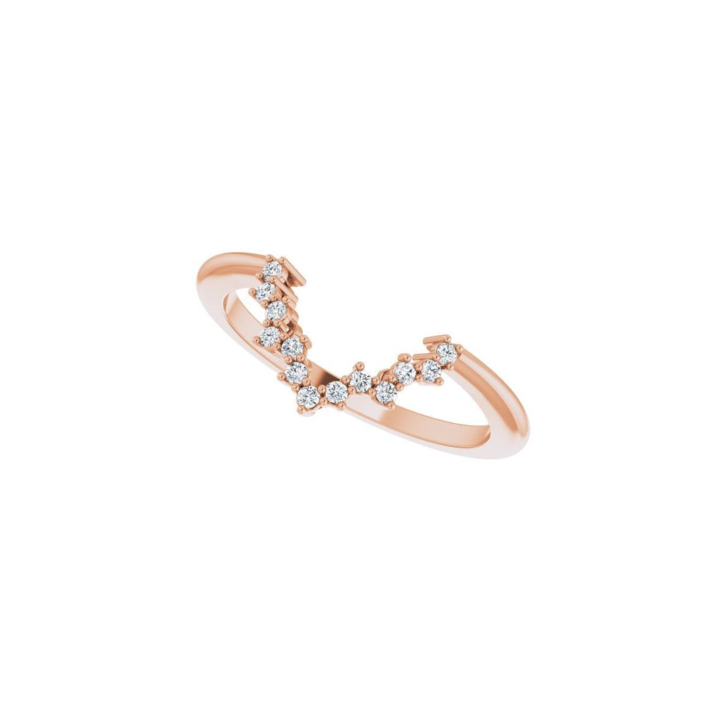 Claw-Prong Halo-Style Engagement Ring or Band