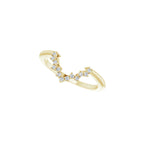 Claw-Prong Halo-Style Engagement Ring or Band