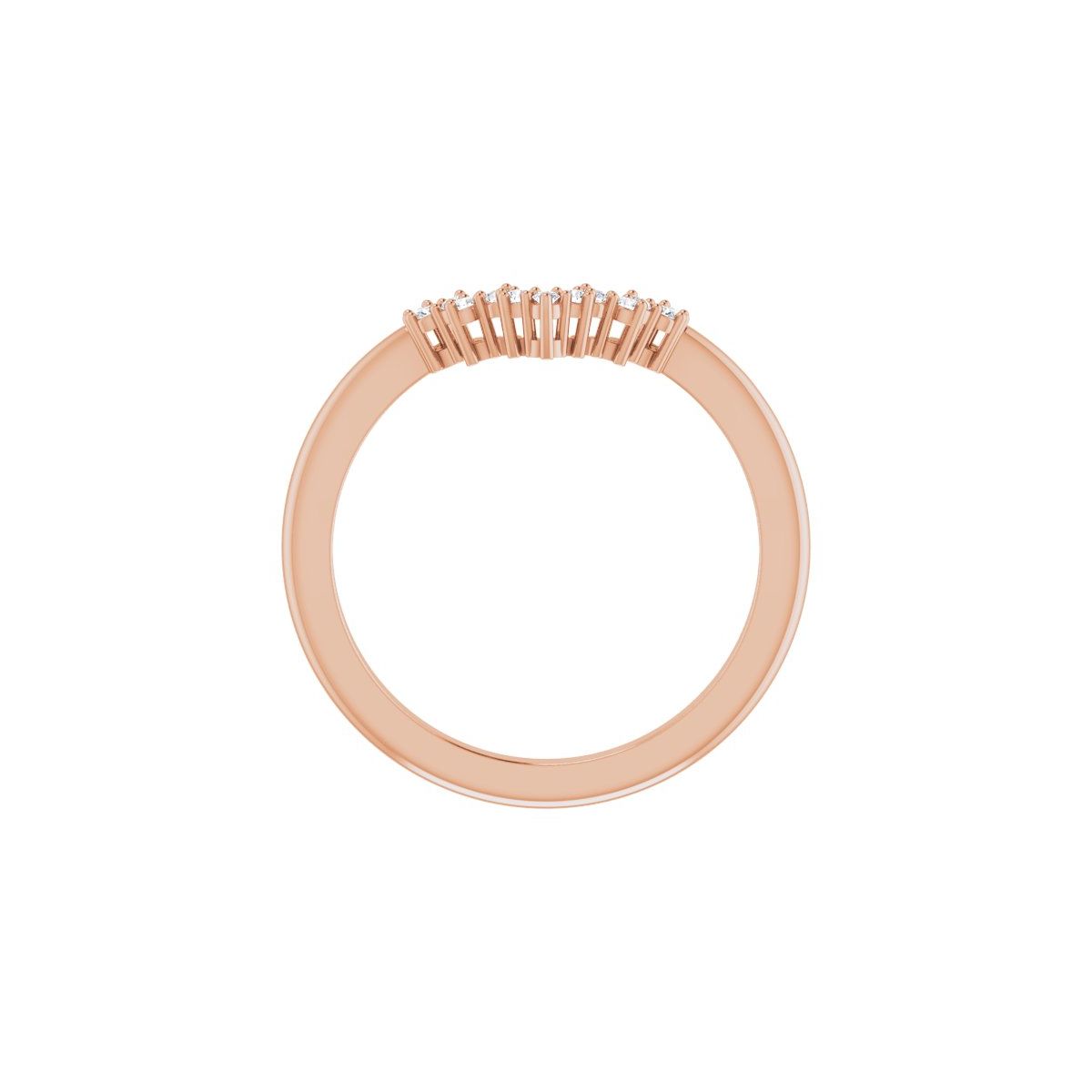 Claw-Prong Halo-Style Engagement Ring or Band