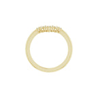 Claw-Prong Halo-Style Engagement Ring or Band
