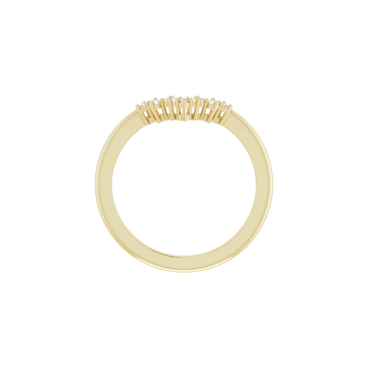 Claw-Prong Halo-Style Engagement Ring or Band