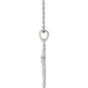 Vintage-Inspired Cross Necklace or Pendant