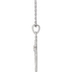 Vintage-Inspired Cross Necklace or Pendant