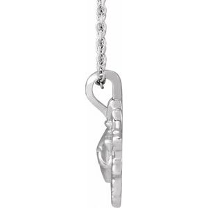 Sacred Heart Necklace or Pendant