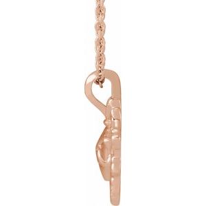 Sacred Heart Necklace or Pendant