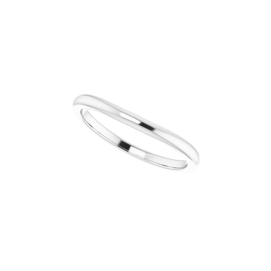 Tapered Baguette Side-Stone Peg Shank or Band