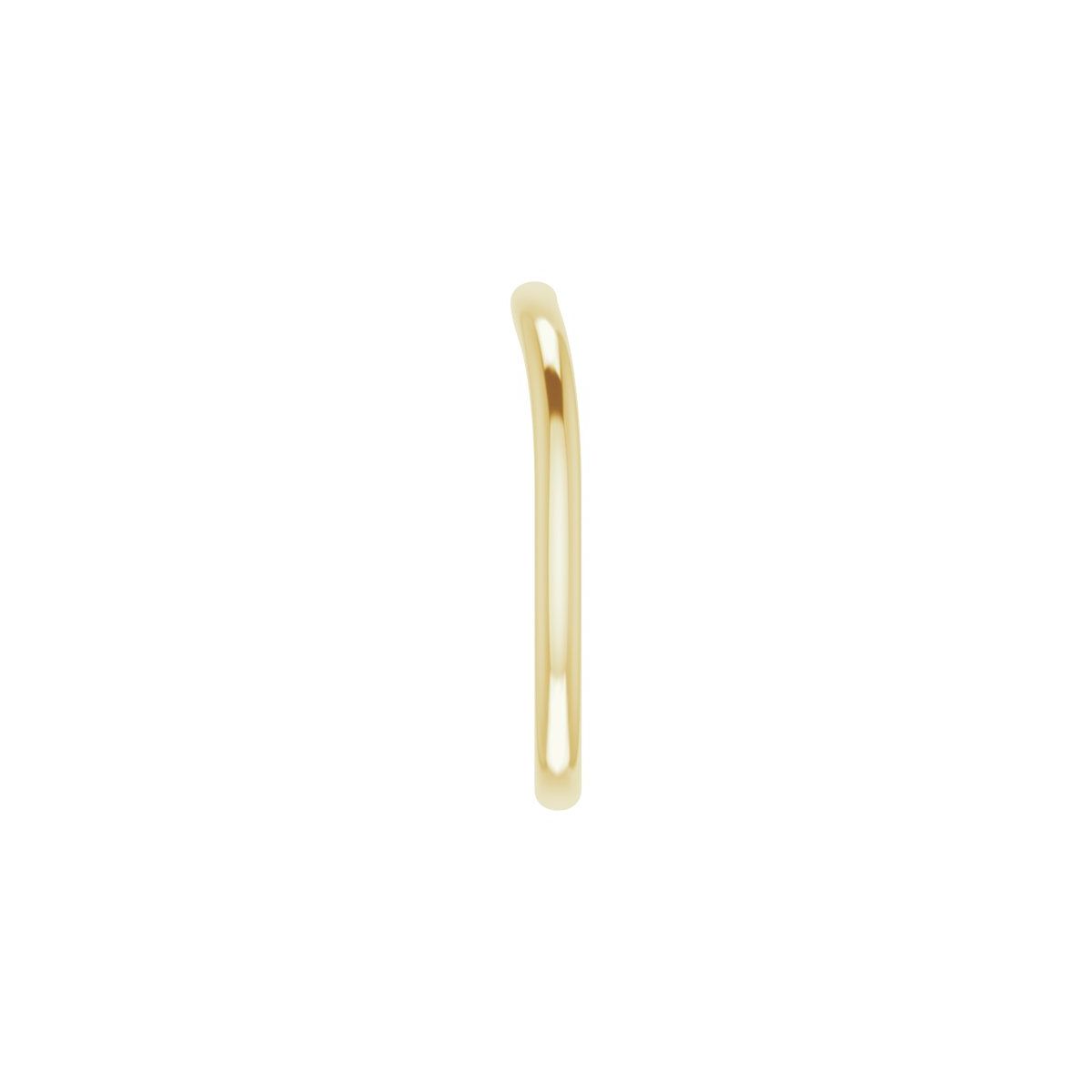 Tapered Baguette Side-Stone Peg Shank or Band