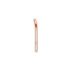 Tapered Baguette Side-Stone Peg Shank or Band